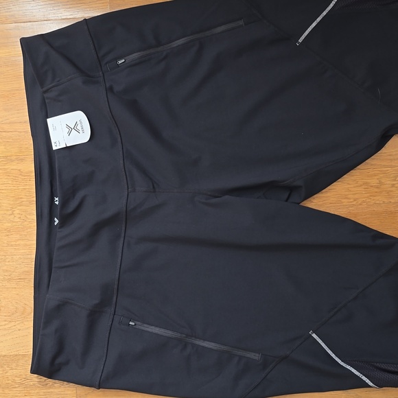 XERSION WOMEN'S BLACK PLUS SIZE HIGH-RISE FITTED ATHLETIC CAPRI PANTS SIZE 4X - Picture 3 of 16